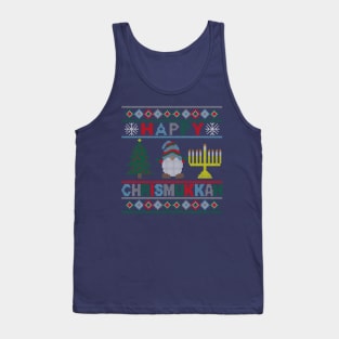 Ugly Chrismukkah Sweater Tank Top